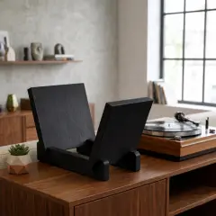 Vintra, Plak, Dergi, Gazete, Kitap İçin Modüler Raf, Siyah Renk