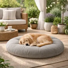 Velora 100x100 cm Yer Minderi, Çok Amaçlı Kullanım, Gri